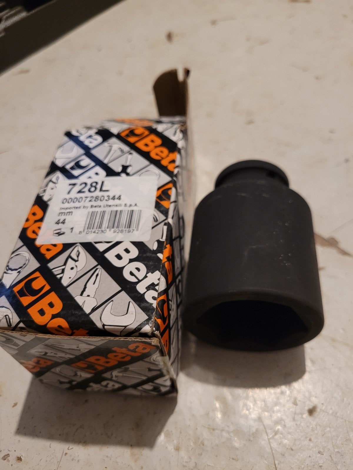 Beta 728L 44 mm est une douille à choc longue (série L
