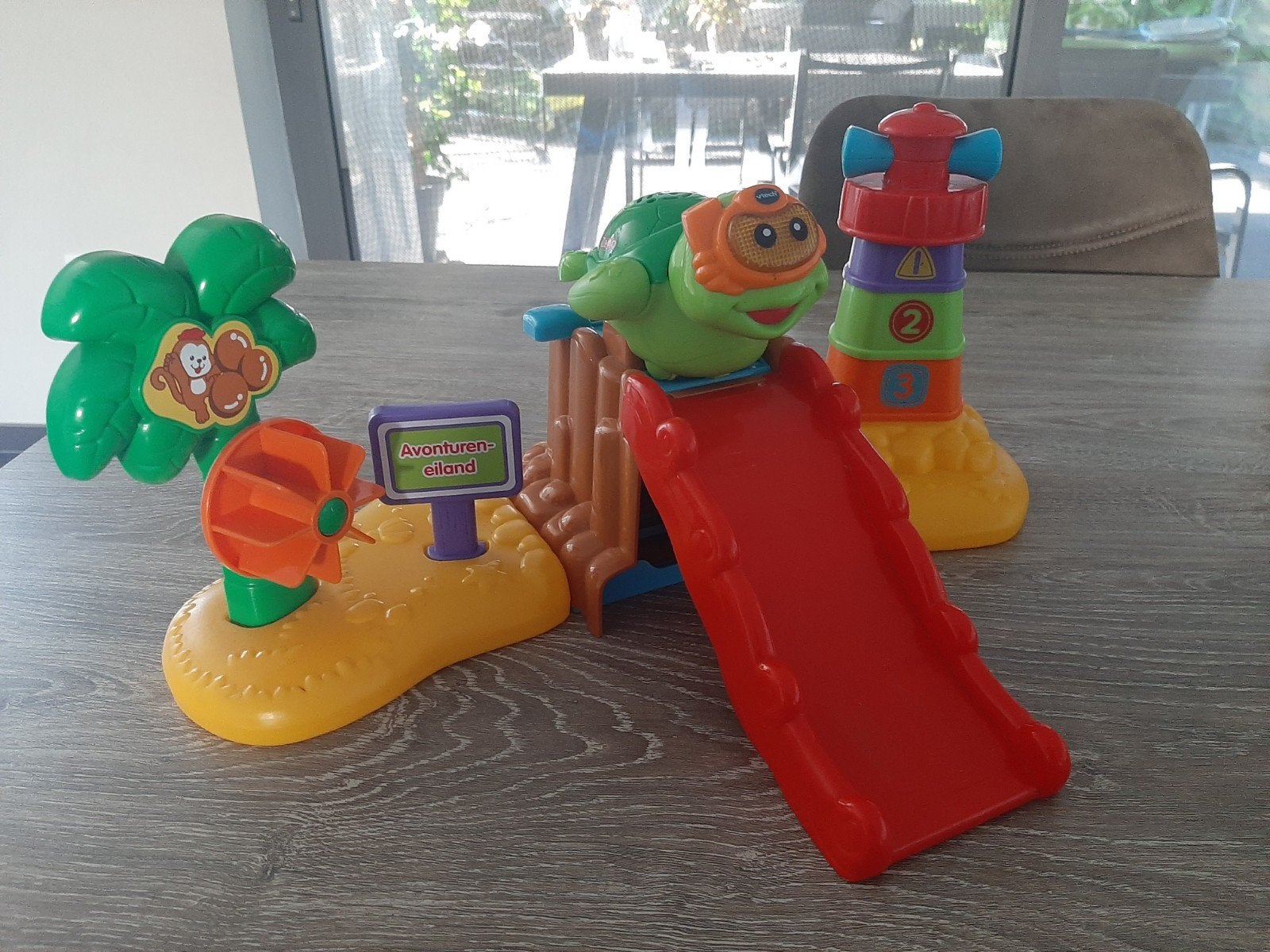 drijvend badspeelgoed, Ophalen