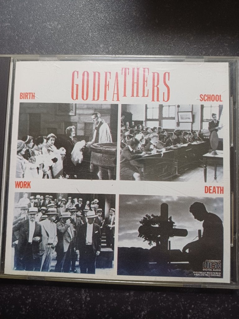 Cd : The godfathers : Birth, school, work, dead, Ophalen of Verzenden, Zo goed als nieuw, Album