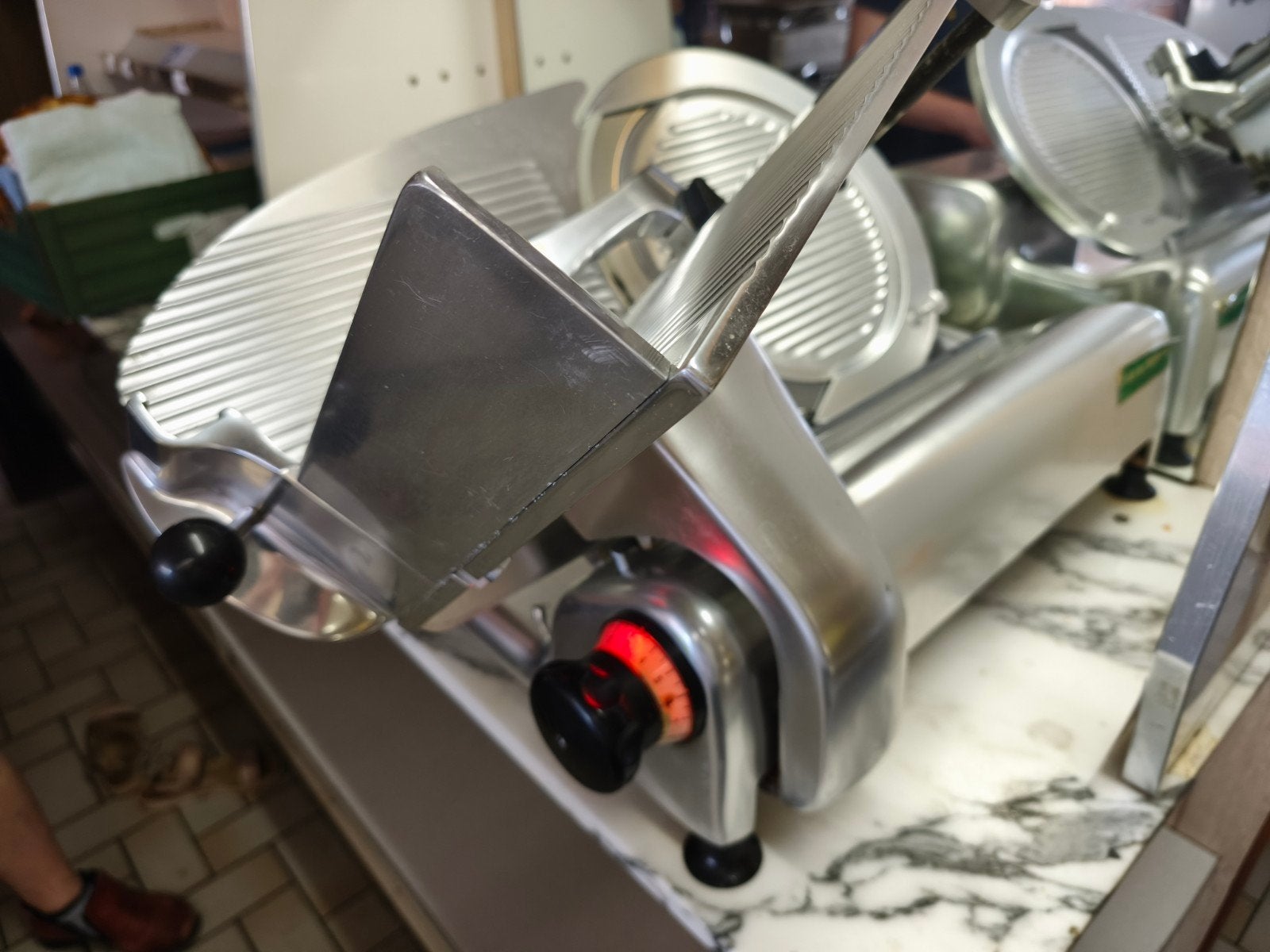 Bizerba snijmachine SE355, Ophalen