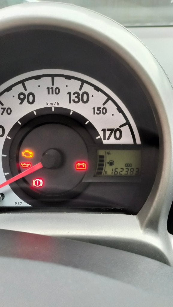 Citroën C1, Auto's, Voorwielaandrijving, Stof, Zwart, C1