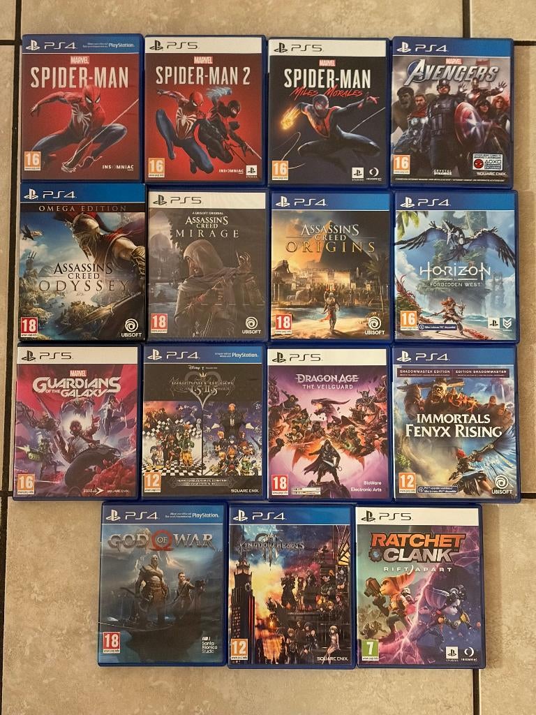 PS4/PS5 games, Games en Spelcomputers, Games | Sony PlayStation 5, Ophalen of Verzenden, Zo goed als nieuw