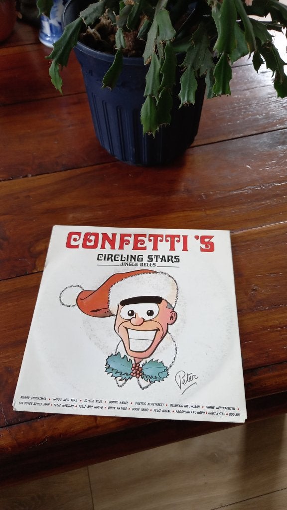 Vinyl (45t) confetti's "circling stars", Cd's en Dvd's, Ophalen, Zo goed als nieuw, Pop