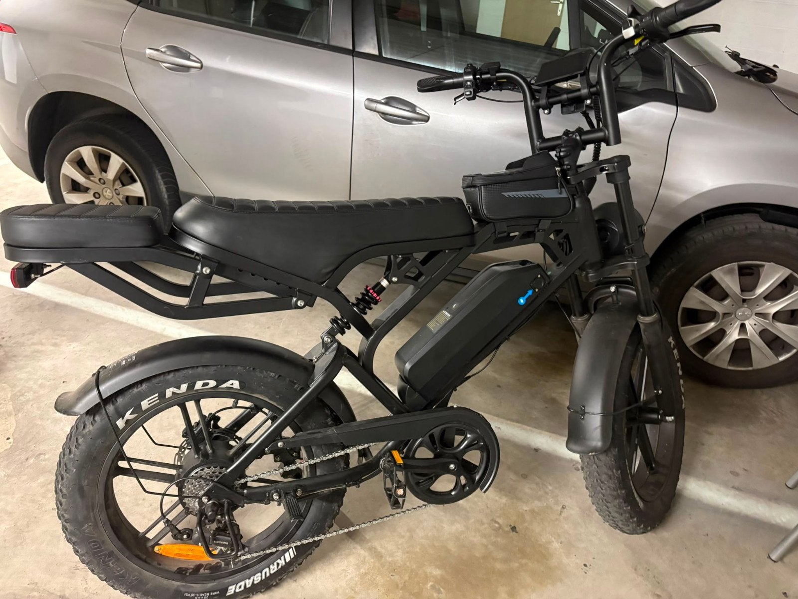 Fatbike v20pro, Enlèvement