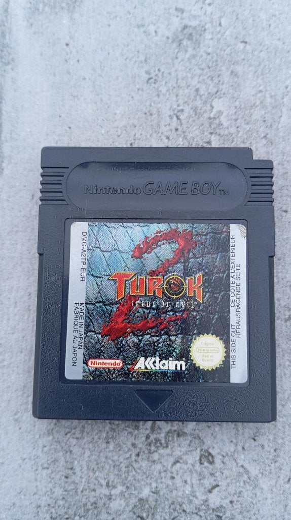 Nintendo Game Boy spel Turok 2 Seeds of Evil, Ophalen of Verzenden, Gebruikt