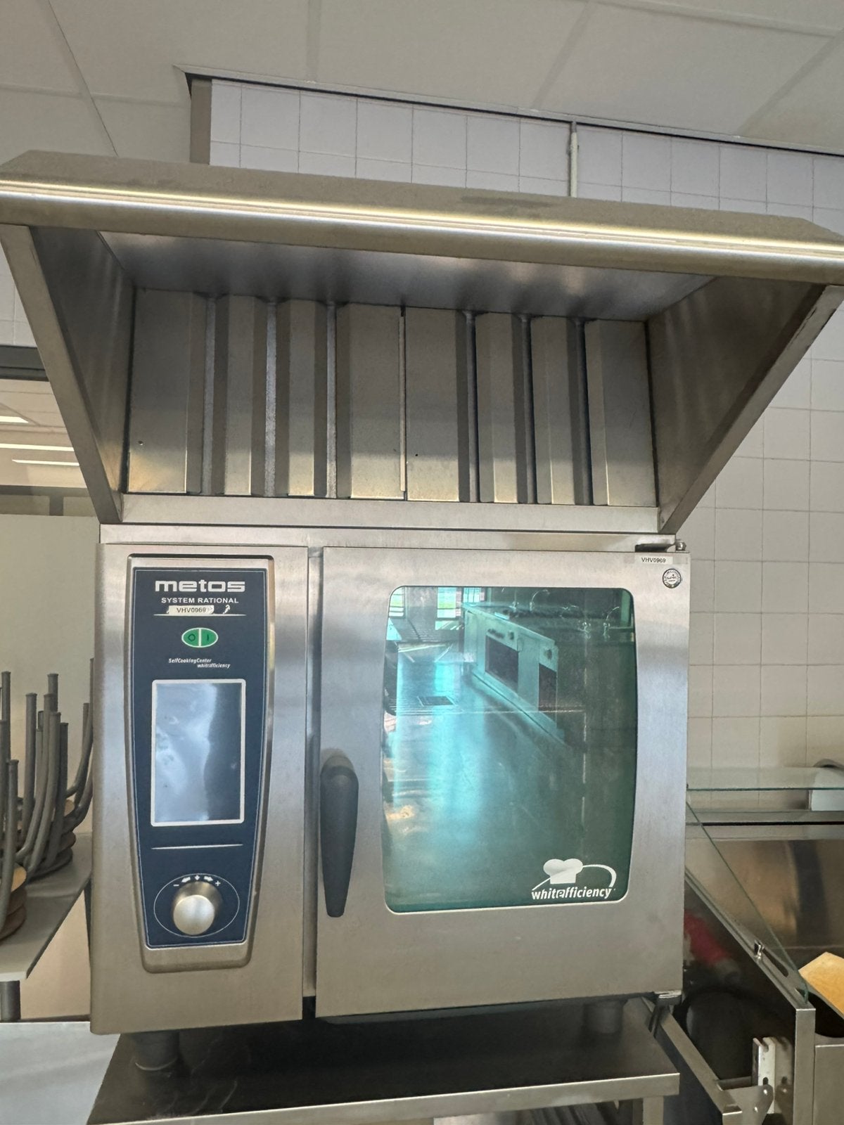 Combisteamer Metos SCC WE met touchscreen en dampkap, Zakelijke goederen, Horeca | Keukenapparatuur, Ophalen, Gebruikt, Ovens, Microgolfovens en Steamers