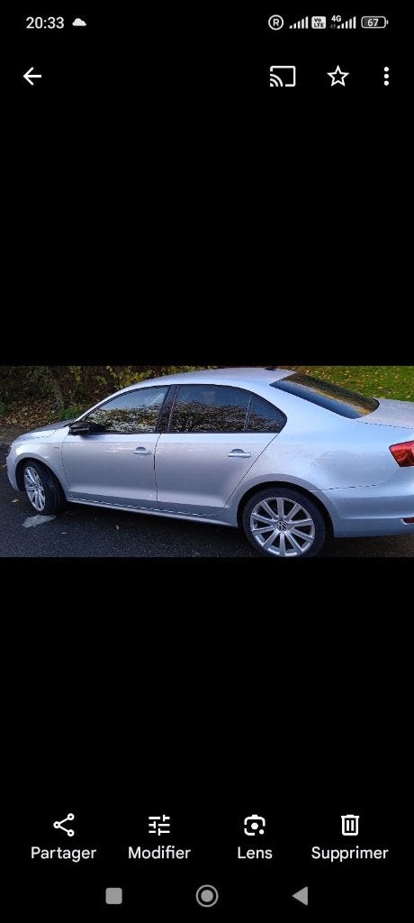 Vw jetta 04/2012. 1,6 tdi, Autos, Boîte manuelle, Noir, 5 portes, Particulier