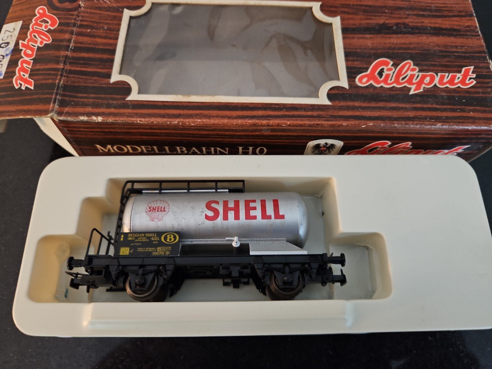 Chaudière Liliput NMBS SNCB Shell, Hobby & Loisirs créatifs, Enlèvement ou Envoi, Wagon, Utilisé, Courant continu ou Courant alternatif