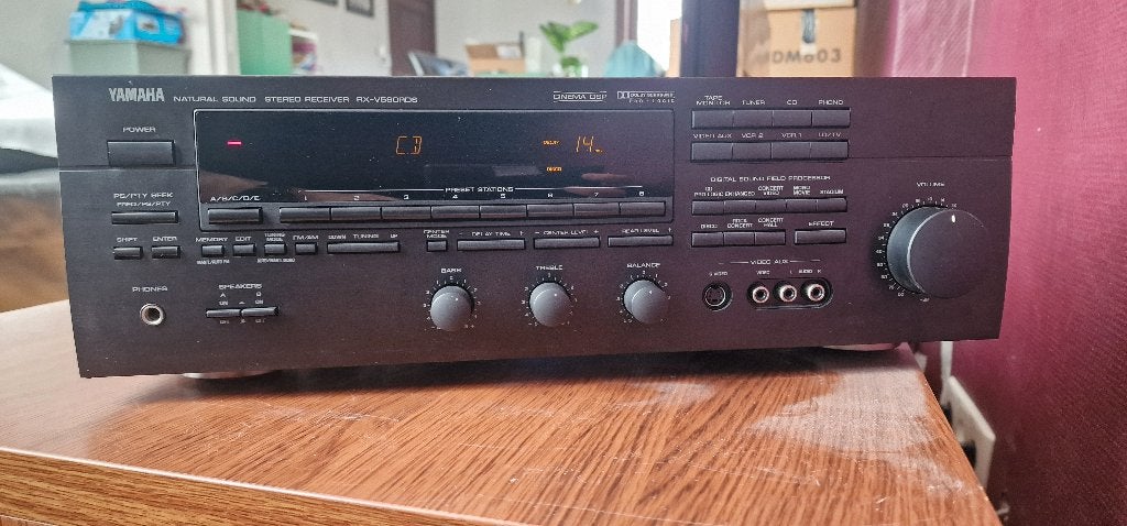 Yamaha RX-V590RDS – Natural Sound Receiver, Audio, Tv en Foto, Ophalen, Gebruikt, Yamaha, 60 tot 120 watt