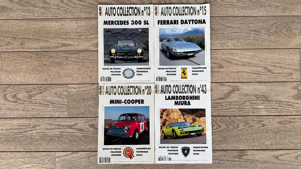 Auto Collection – Ferrari Daytona, Lamborghini Miura, 300 SL, Enlèvement ou Envoi, Ferrari