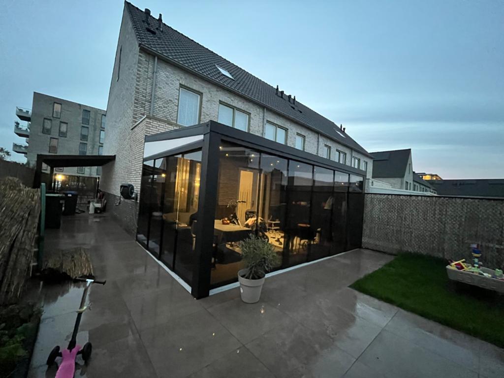 Véranda en aluminium de luxe sur mesure | Montage inclus, Jardin & Terrasse, Enlèvement ou Envoi, Véranda