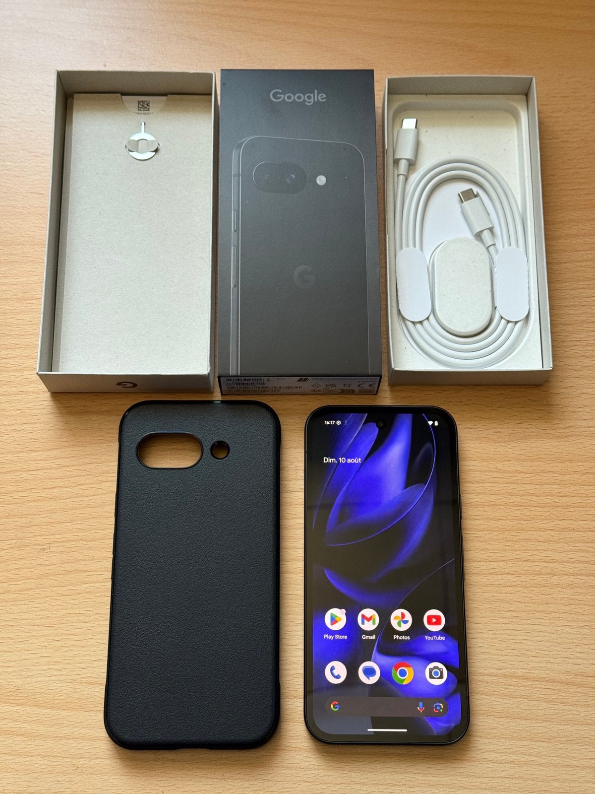 smartphone Google Pixel 9a + 1 coque, Télécoms, Enlèvement, Comme neuf