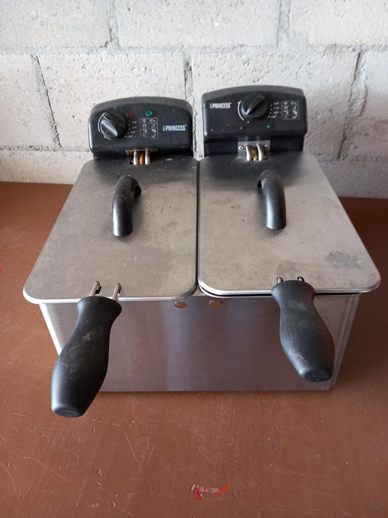 Dubbele Friteuse, Elektronische apparatuur, Frituurpannen, Ophalen