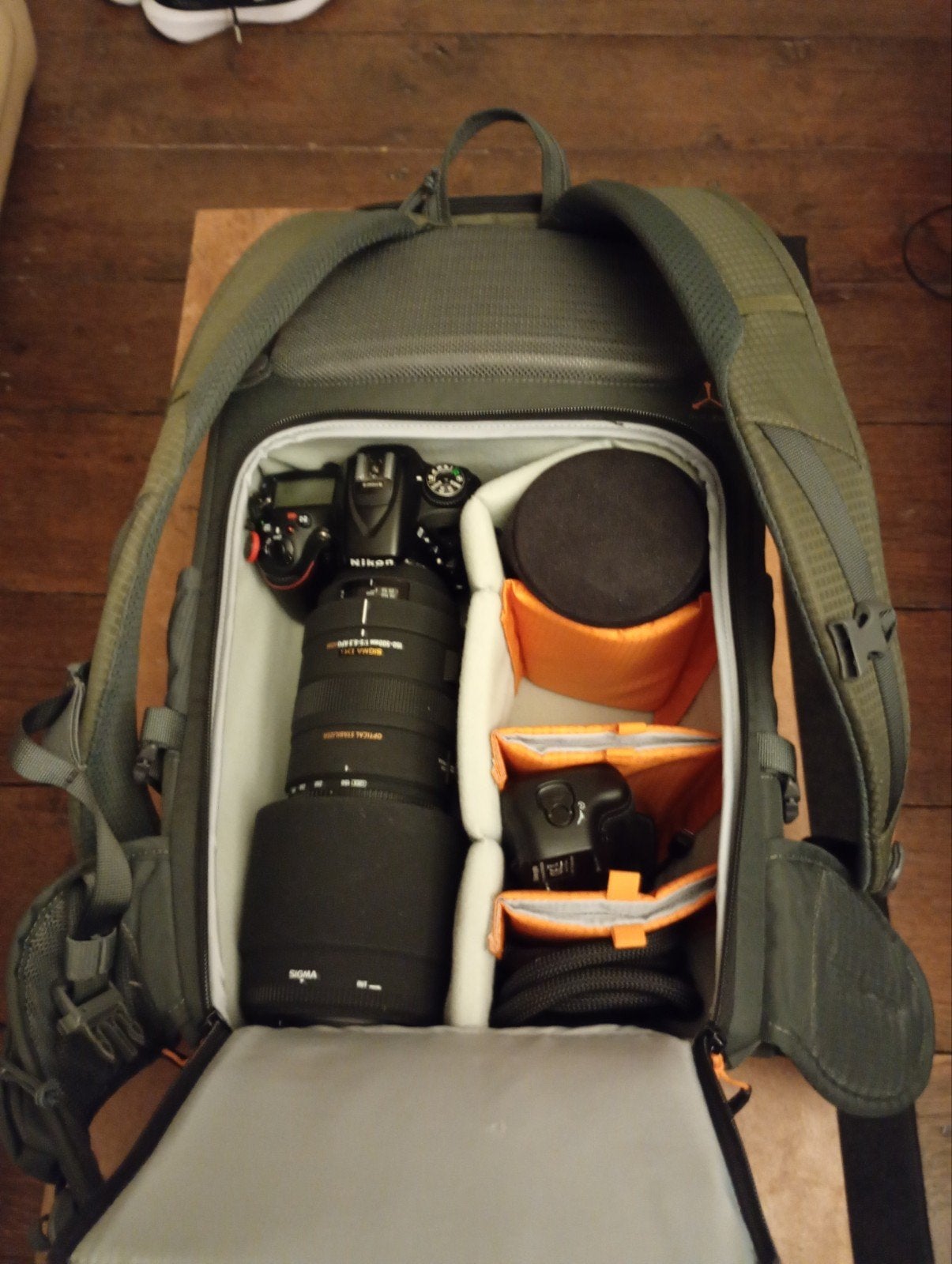 Sac a dos lowerpro 450, Enlèvement