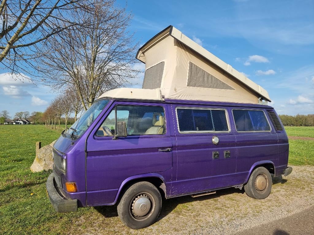 Volkswagen t3 westfalia hefdak bus camper, Caravanes & Camping, Camping-cars, Particulier, jusqu'à 4, Volkswagen, Toit relevable