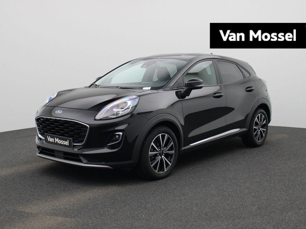 Ford Puma Titanium X 125PK | Automaat | B&O Audio Systeem |, Stof, Euro 6, 1226 kg, Zwart