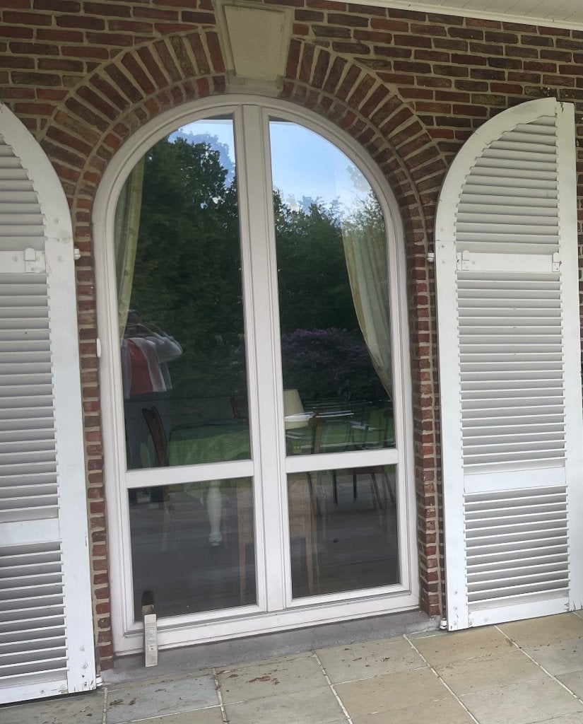 Porte-fenêtre double vitrage, Double vitrage, 160 cm ou plus, Enlèvement, Utilisé