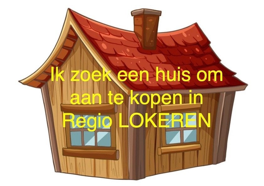 Nous cherchons à acheter une maison/région de LOKEREN (9160), Province de Flandre-Orientale, 200 à 500 m², 999 UC, Ventes sans courtier