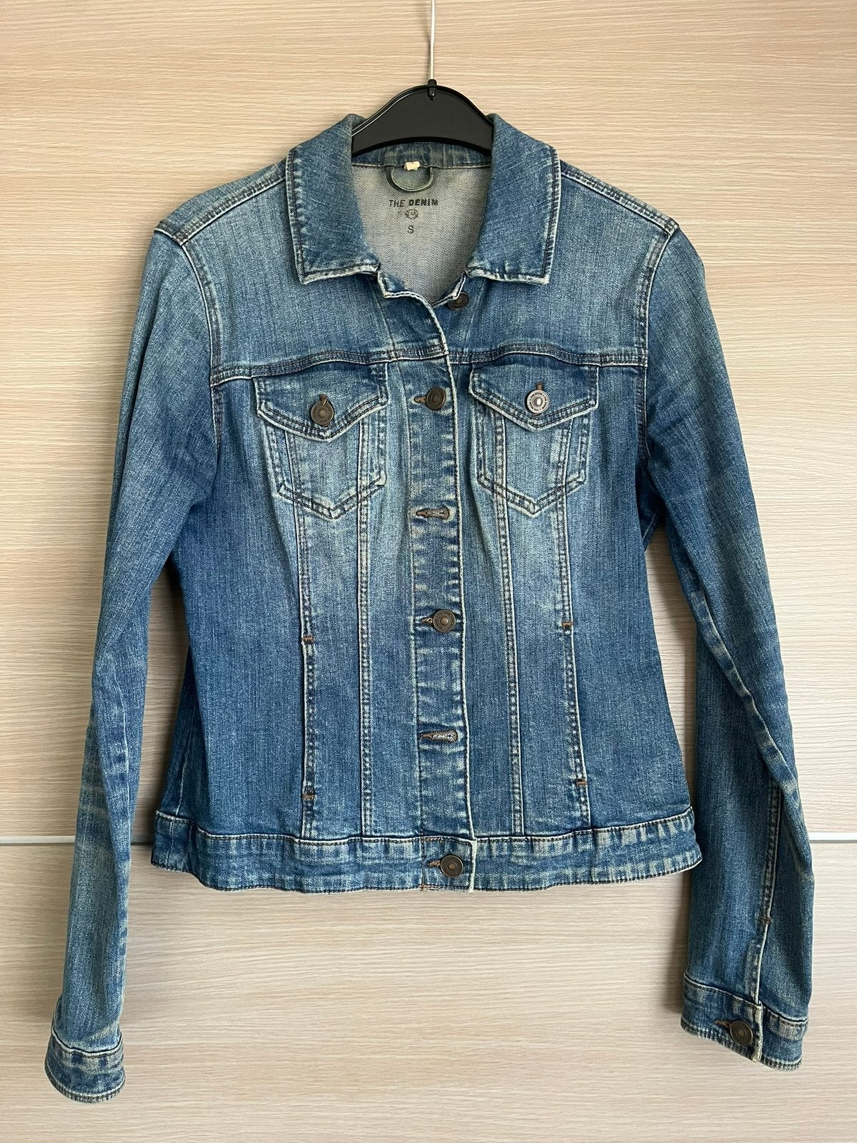 Jeansvest C&A - maat S, Kleding | Dames, Ophalen of Verzenden, Maat 36 (S), Blauw