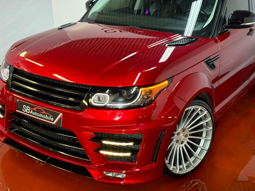 Land Rover  Sport LUMMA CLR TOIT-PANO / BI-XENON /GARANTIE, Autos, Land Rover, Rouge, Euro 5, Achat, Entreprise
