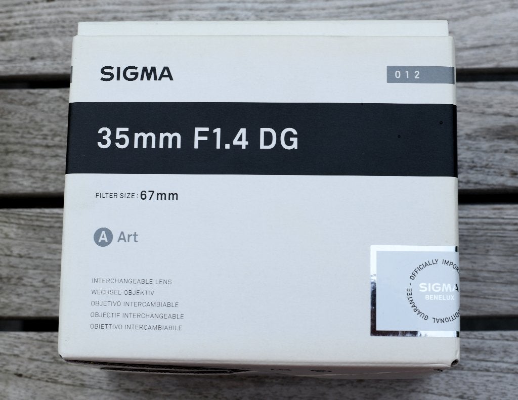 Sigma 35mm f/1.4 Art, Sigma, 35 mm, Lentille standard, Comme neuf