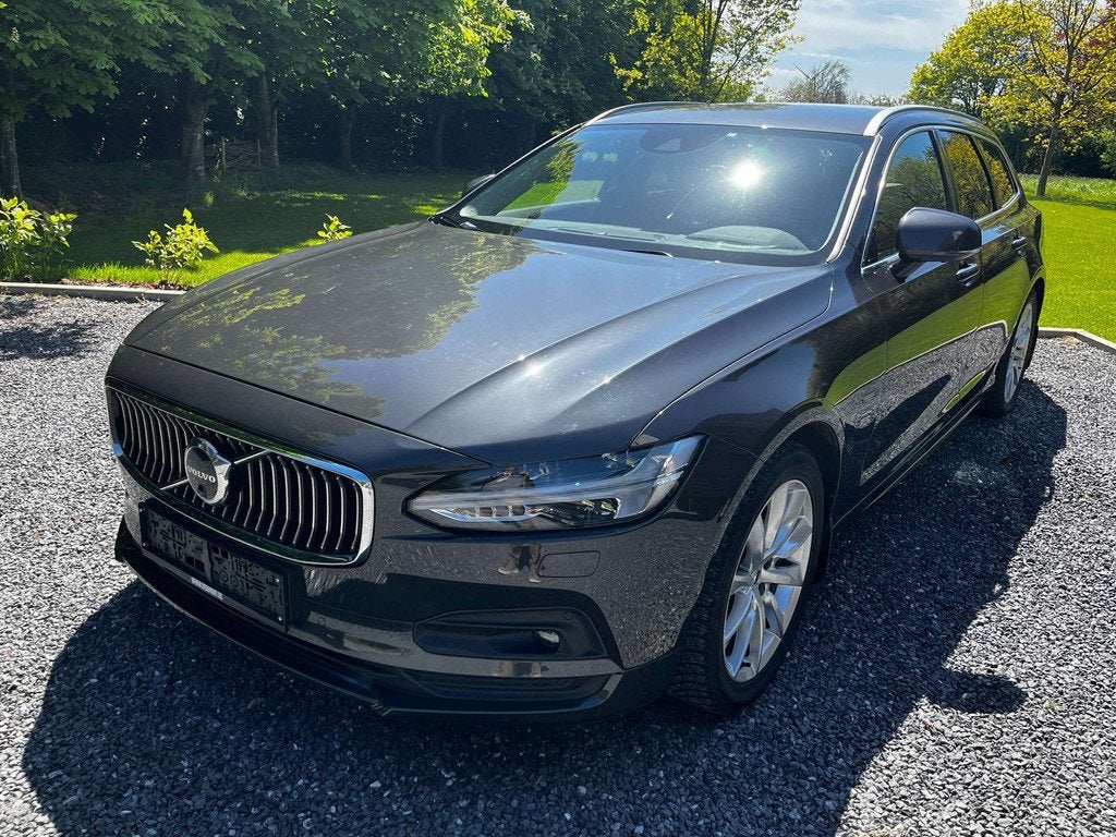 Volvo V90 V90 2.0 B4 Momentum Advanced Geartronic MHEV | Har, Cuir, Argent ou Gris, V90, Euro 6