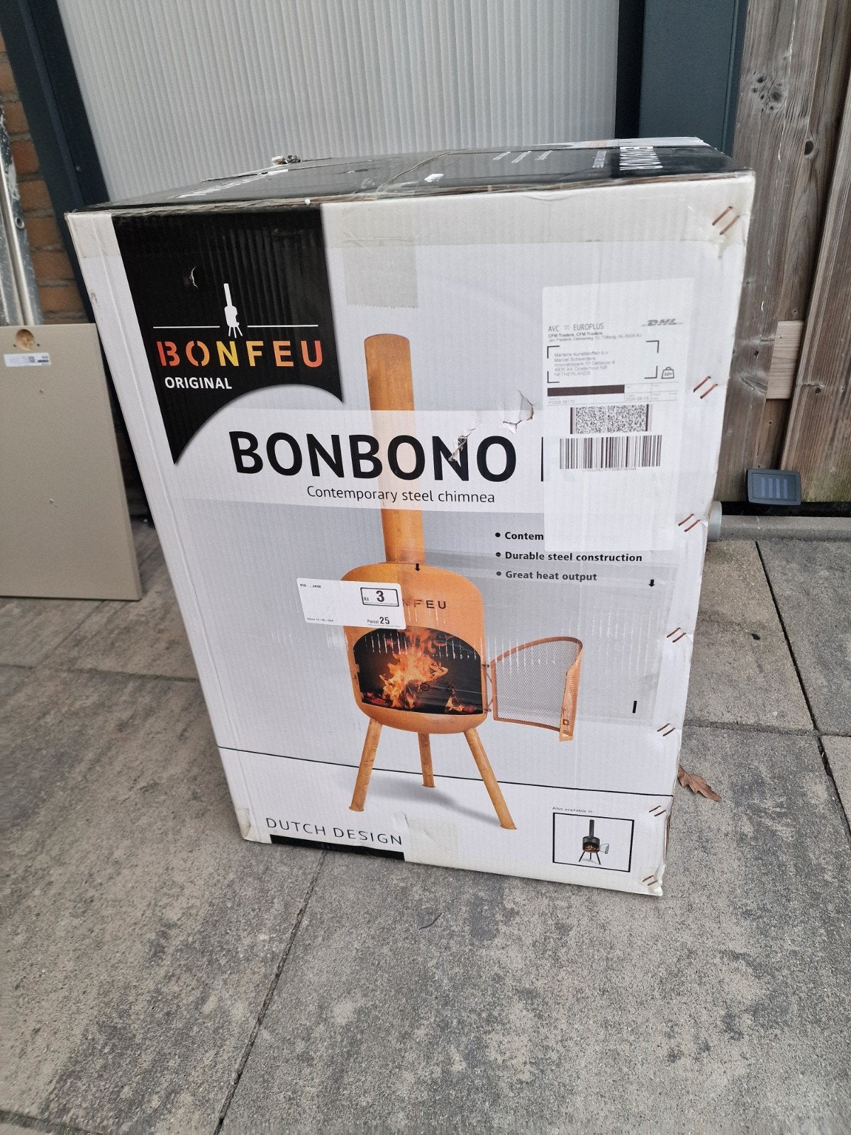 Bonfeu Bonbono Terrashaard vuurhaard BBQ-Grill/ Nieuw, Verzenden, Nieuw