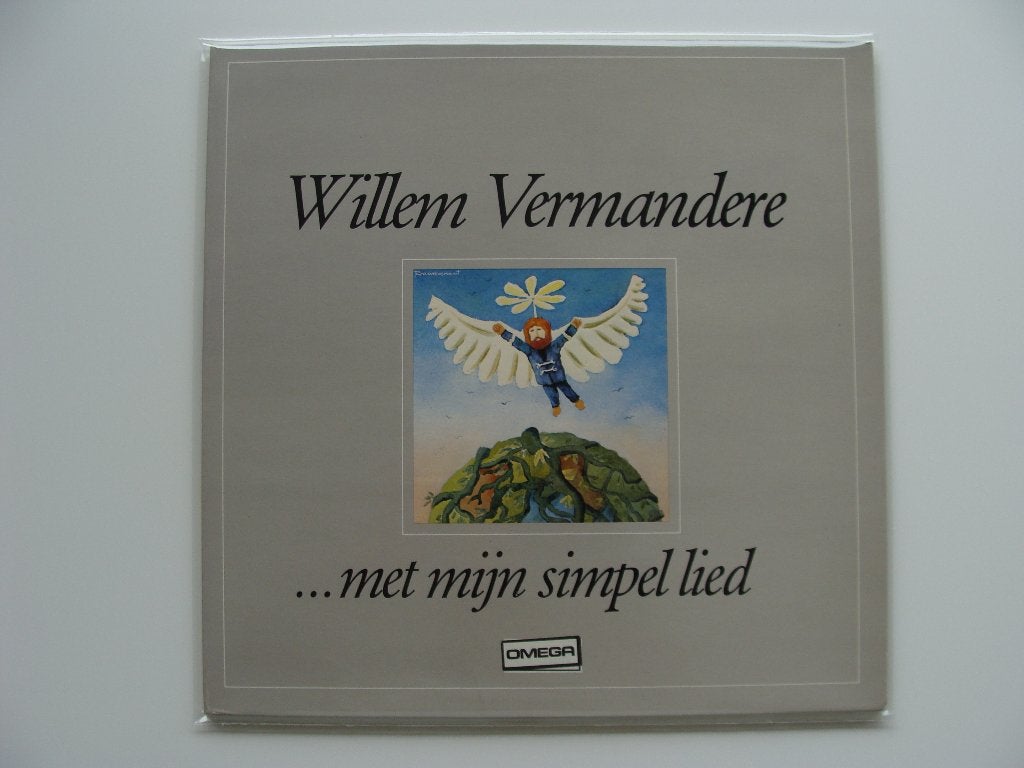 Willem Vermandere – ... Met Mijn Simpel Lied (1976), Cd's en Dvd's, Vinyl | Nederlandstalig, LP, Folk, Ophalen of Verzenden, 12 inch