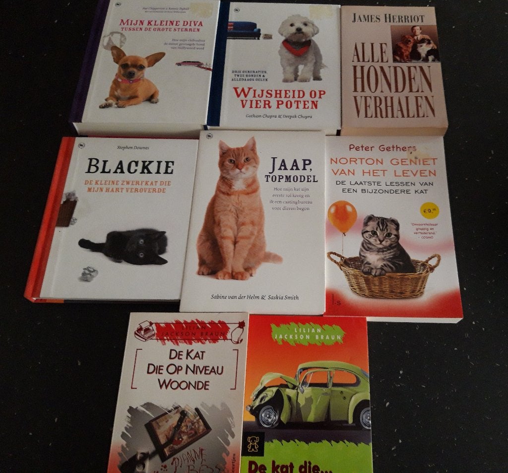 Boeken over katten en honden, Livres, Animaux & Animaux domestiques, Enlèvement ou Envoi, Chiens