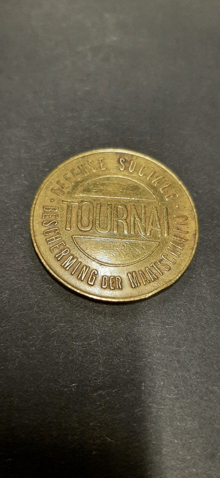2 francs d'argent de prison 1924 Tournai - Tournai, Enlèvement, Monnaie en vrac