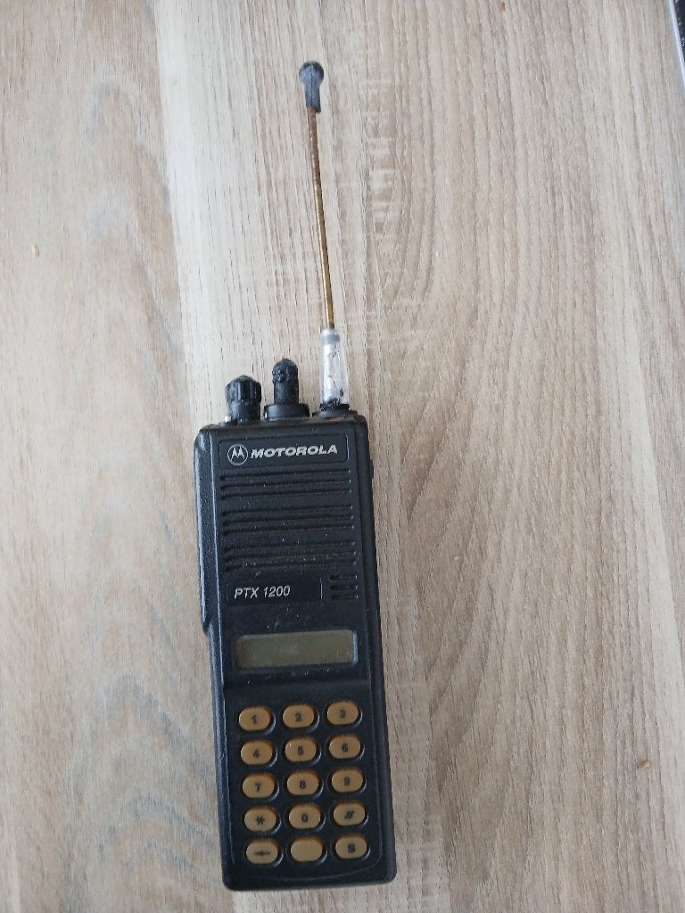 Motorola PTX1200 portofoon–Schuurvondst / Voor de liefhebber, Ophalen, Gebruikt, 15 km of meer, Portofoon of Walkie-talkie