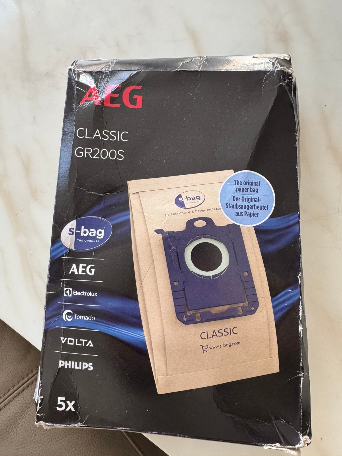10 Paquets sacs d’aspirateur S-Bag originaux, AEG, ETC..,, Electroménager, Enlèvement ou Envoi, Neuf, AEG