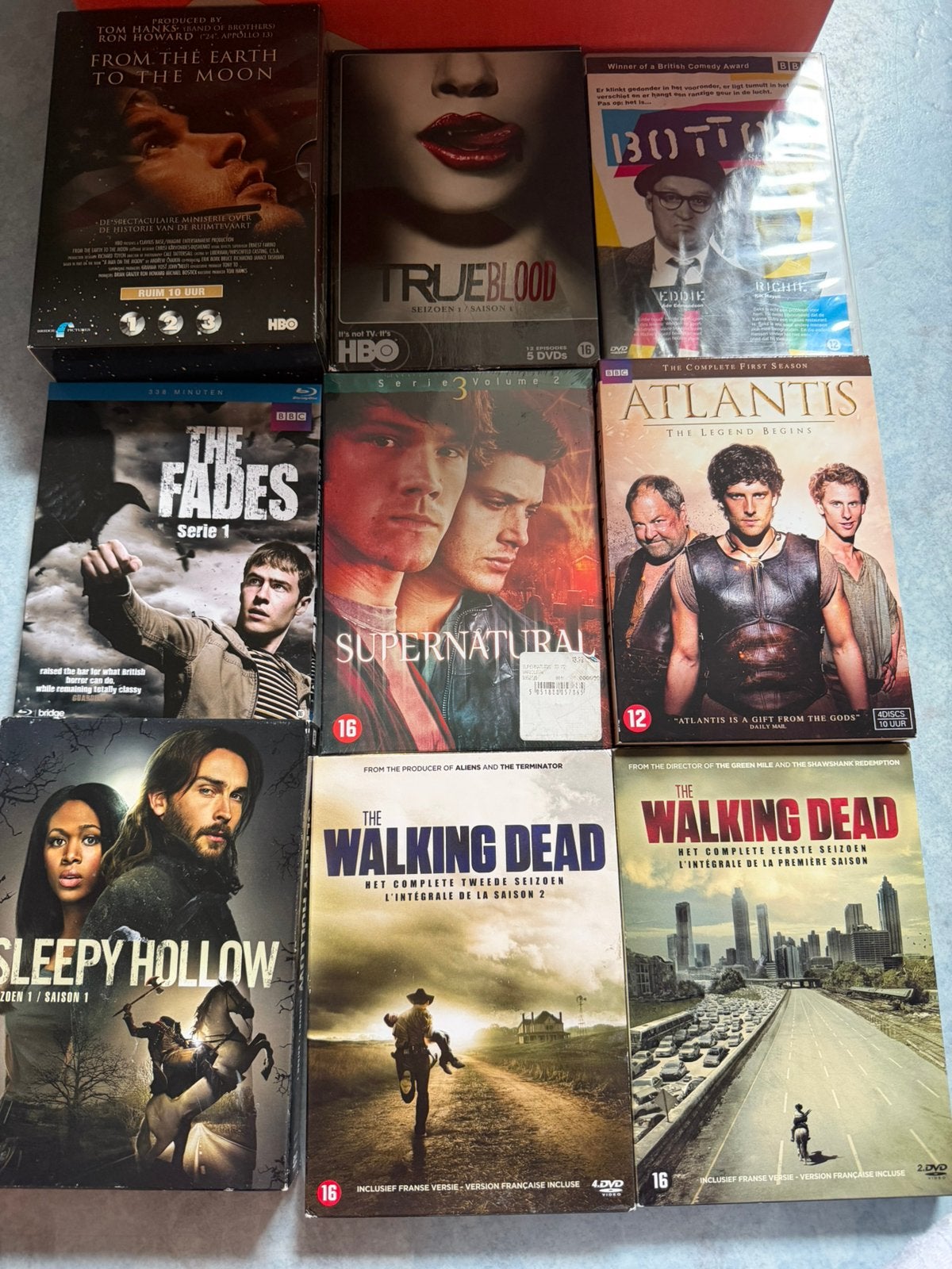 Dvd lot series, Cd's en Dvd's, Ophalen of Verzenden, Zo goed als nieuw, Seizoen 1