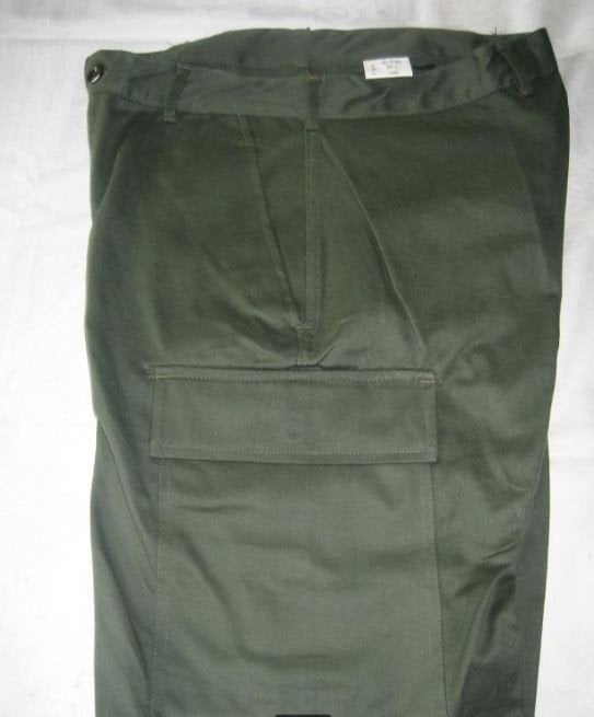 Pantalon en coton - kaki - Armée belge - ABL, Collections, Enlèvement ou Envoi, Armée de terre, Vêtements ou Chaussures