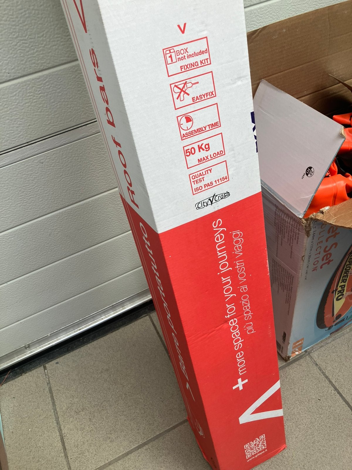 Nieuwe dakrails compatible met clio VI/ FIAT TIPO, Autos : Divers, Enlèvement, Neuf