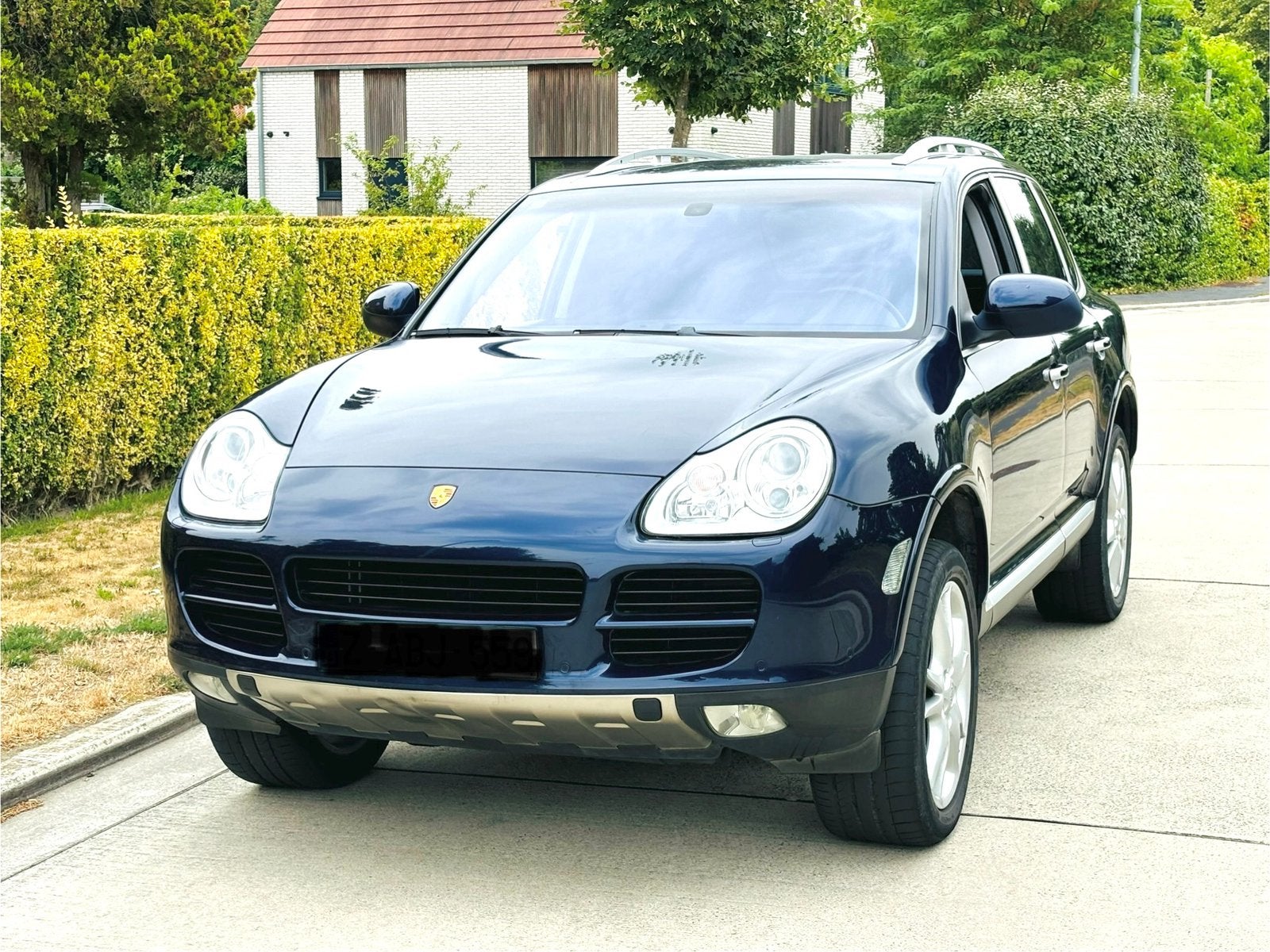 PORSCHE CAYENNE 4.5 S V8 LICHTE VRACHT 150€ TAX 155KM GEKEUR, Autos, Cuir, Cayenne, Achat, Entretenue par le concessionnaire