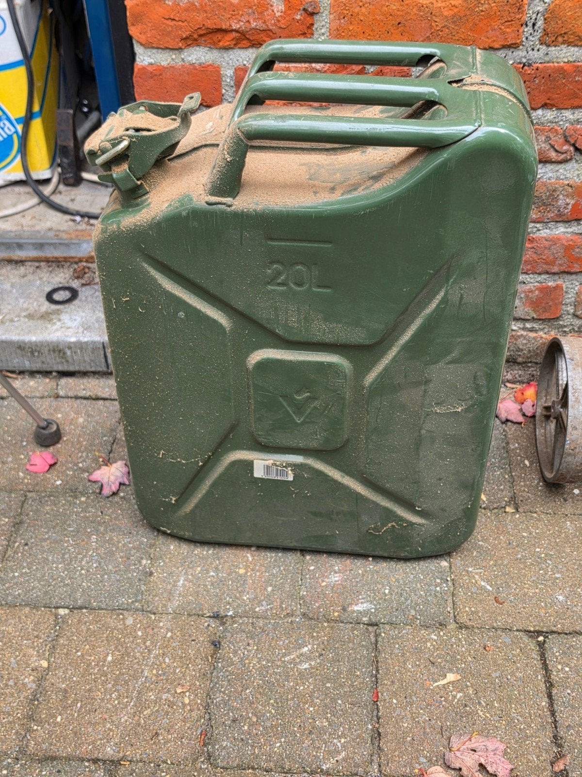 metalen jerrycan 20l, Autos : Pièces & Accessoires, Enlèvement ou Envoi