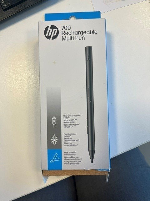 HP 700 rechargeable multi pen - nieuw in doos, Multi-touch, Nieuw, Ophalen of Verzenden, Draadloos