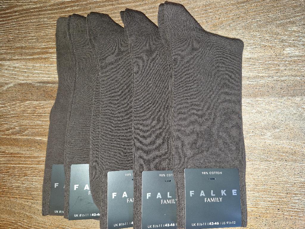 Falke kousen Heren Schoenmaat 43/46   Pakket 7, Ophalen, Bruin, Falke, Nieuw