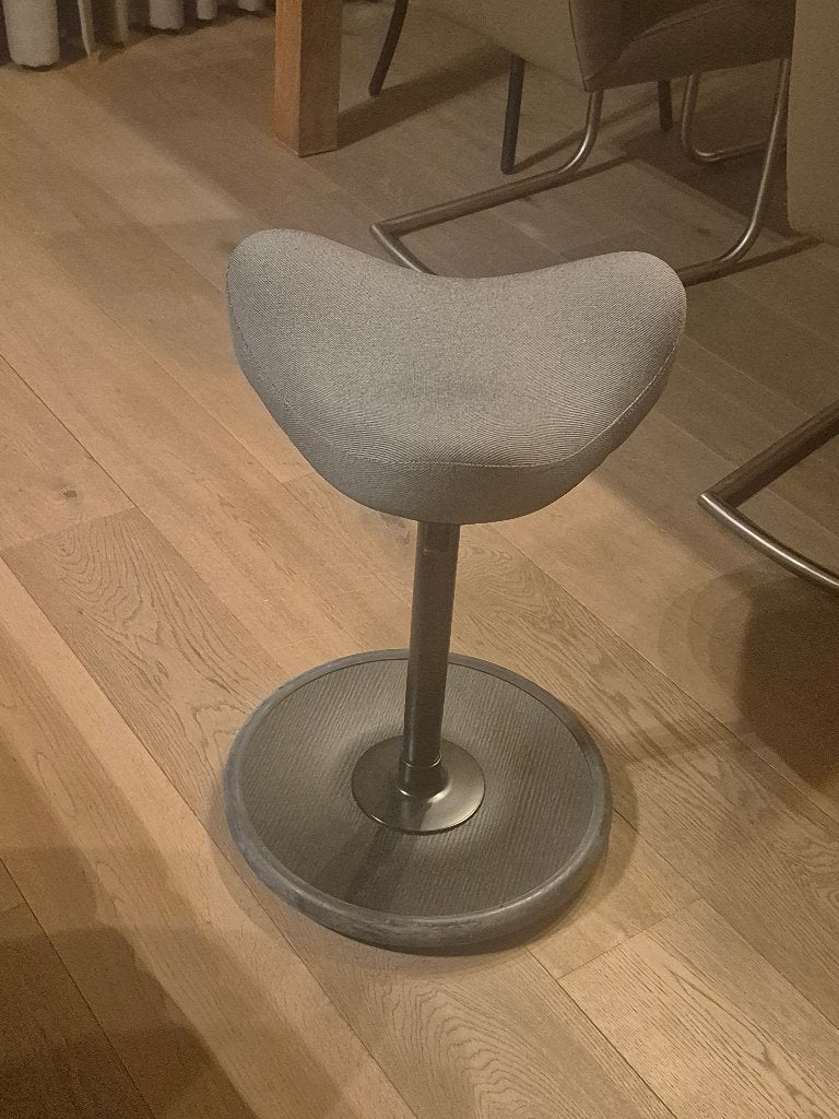 Ergonomische bureaustoel, Ophalen, Zo goed als nieuw, Grijs, Bureaustoel