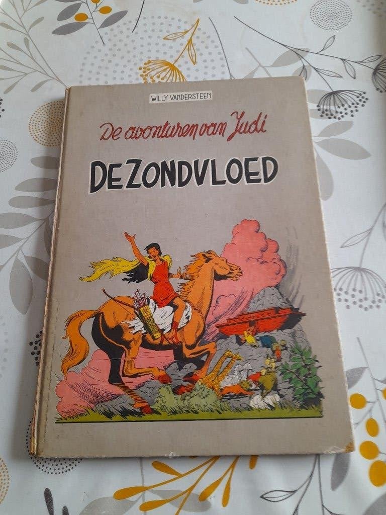 Judi "De zondvloed "hardcover eerste druk 1952, Livres, BD, Enlèvement ou Envoi, Utilisé
