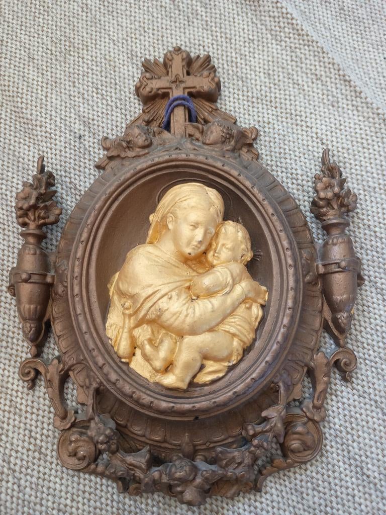 Vintage Maria met kind, Enlèvement ou Envoi