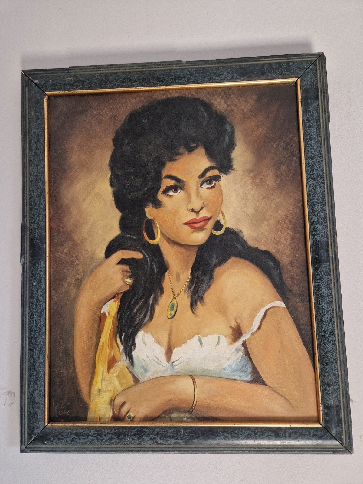 mooi schilderij gesigneerd te koop, Ophalen, Gesigneerd
