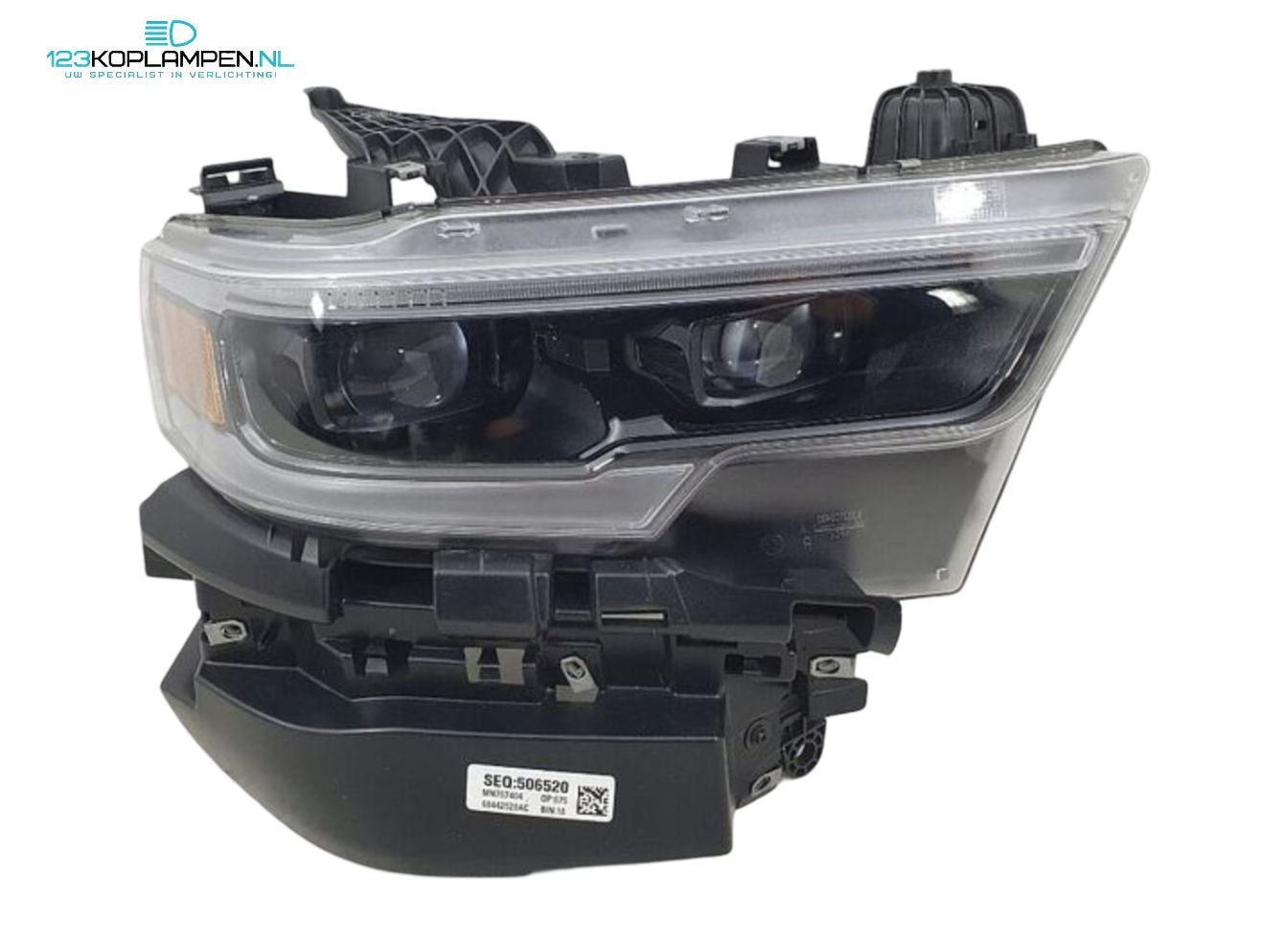 Dodge Ram Facelift Full Led Limited black koplamp rechts, Gebruikt, -, -, Ophalen of Verzenden