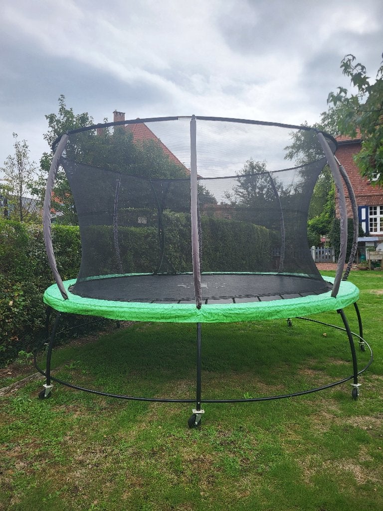 trampoline, Enlèvement, Utilisé