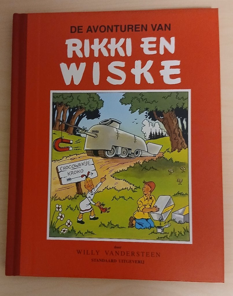 Klassiek - Rode reeks Rikki en Wiske, Boeken, Willy Vandersteen, Eén stripboek, Nieuw, Ophalen of Verzenden