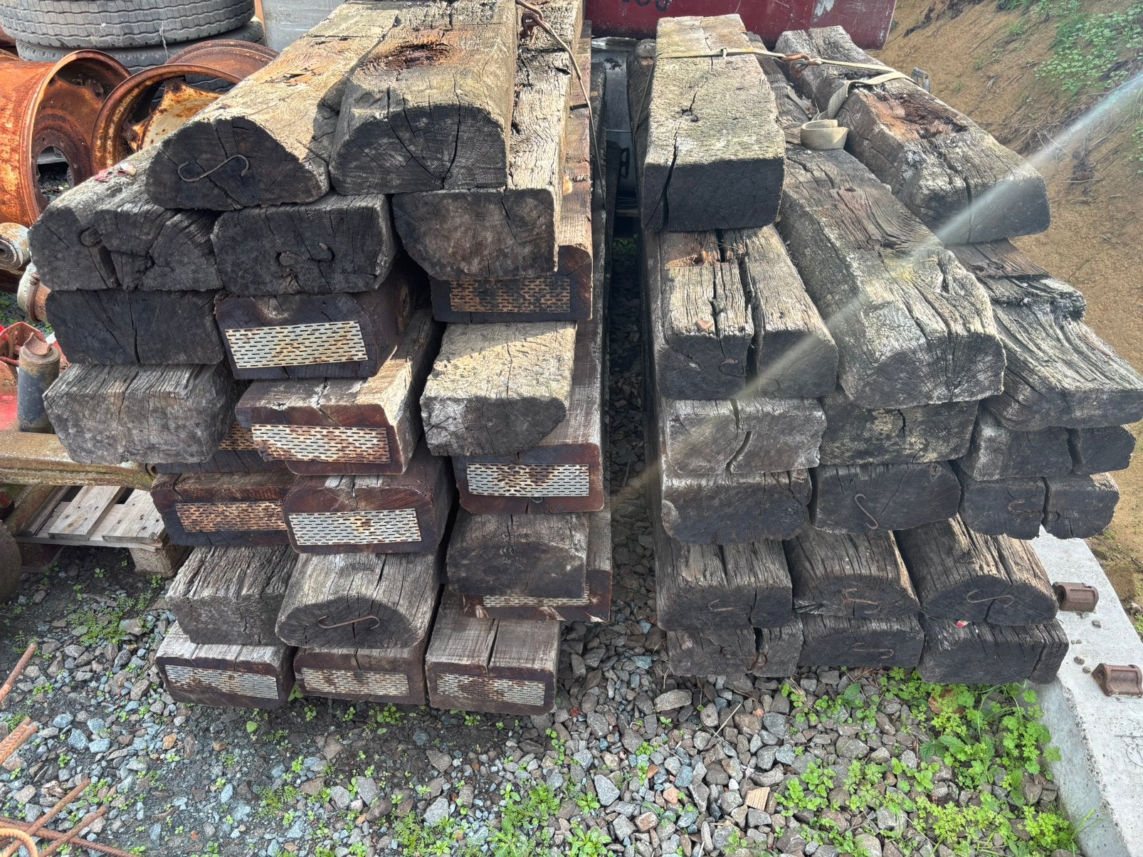 Lot de 40billes de chemin de fer en bois, Pâturage