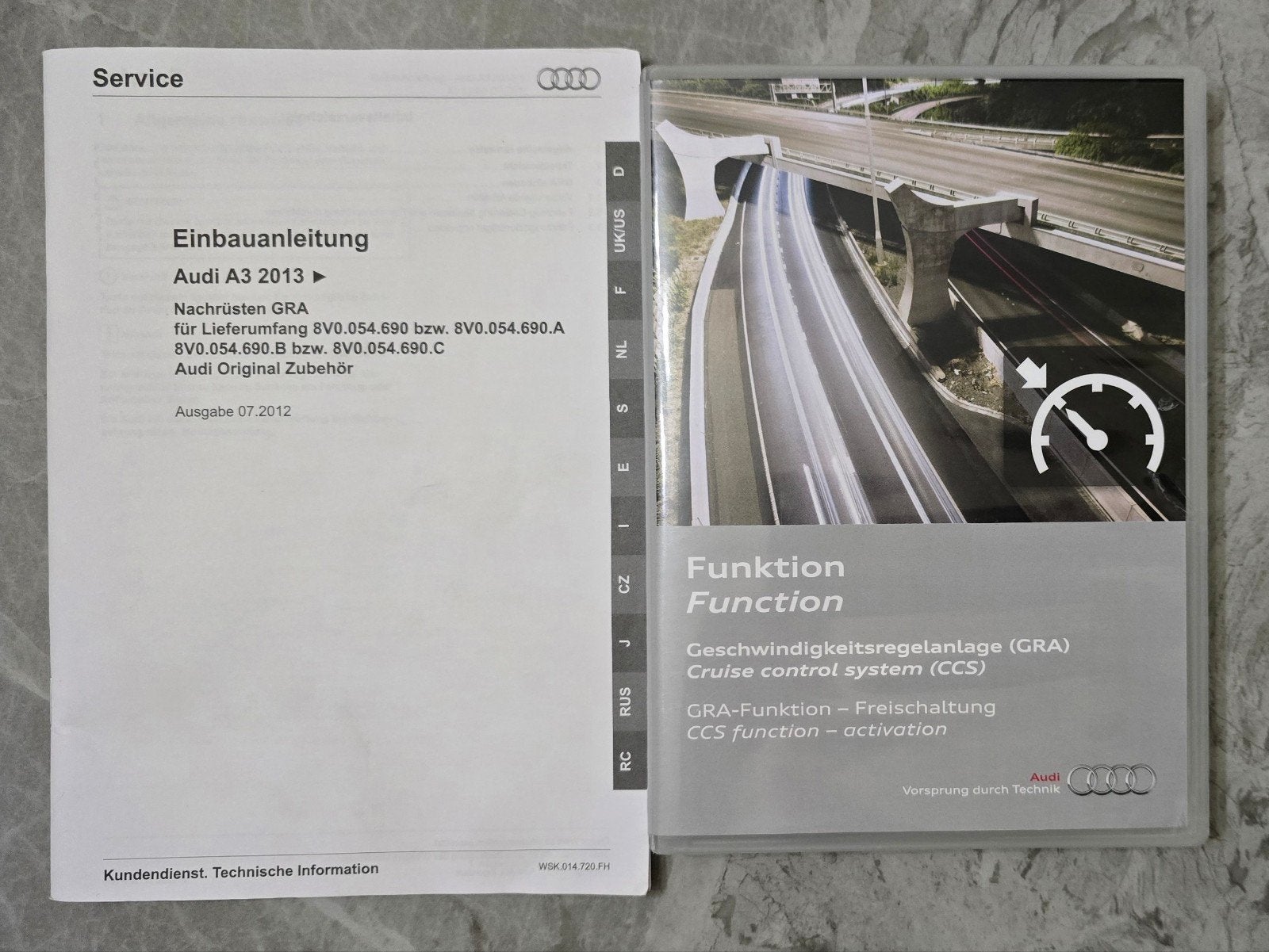 Cruise Control audi a3 8v neuf !!!