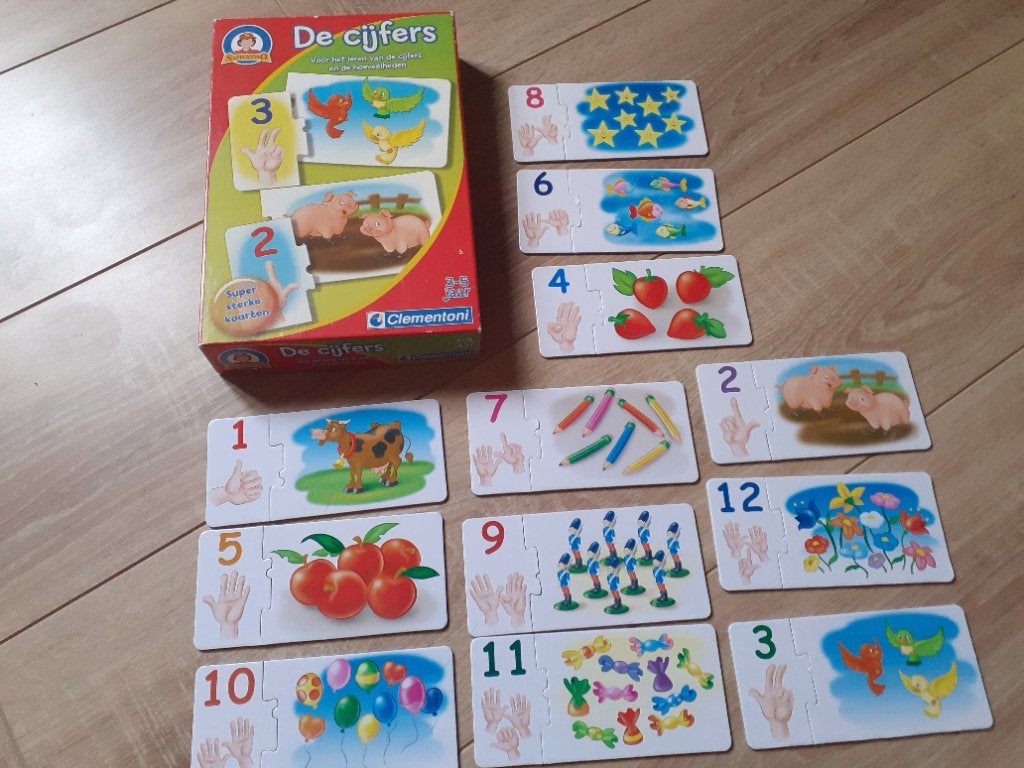 Spel om te leren tellen, Ophalen of Verzenden, Zo goed als nieuw, Rekenen