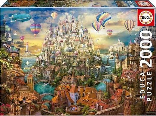 Legpuzzel, Hobby en Vrije tijd, Denksport en Puzzels, Ophalen of Verzenden, Meer dan 1500 stukjes, Zo goed als nieuw, Legpuzzel